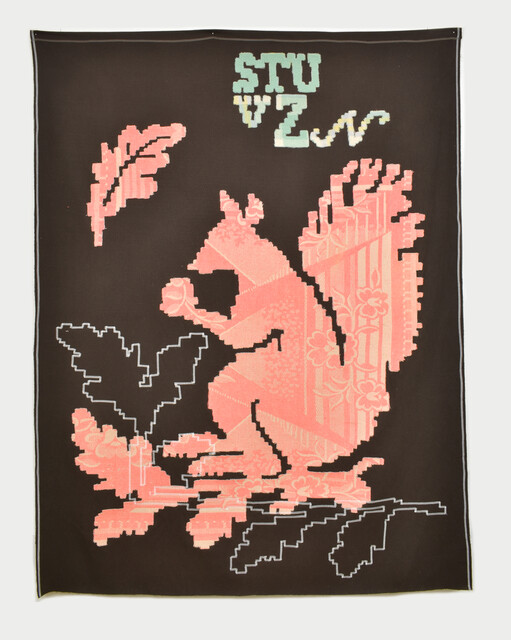 Sampler Blanket, Hella Jongerius, 2004. Foto: Jongeriuslab